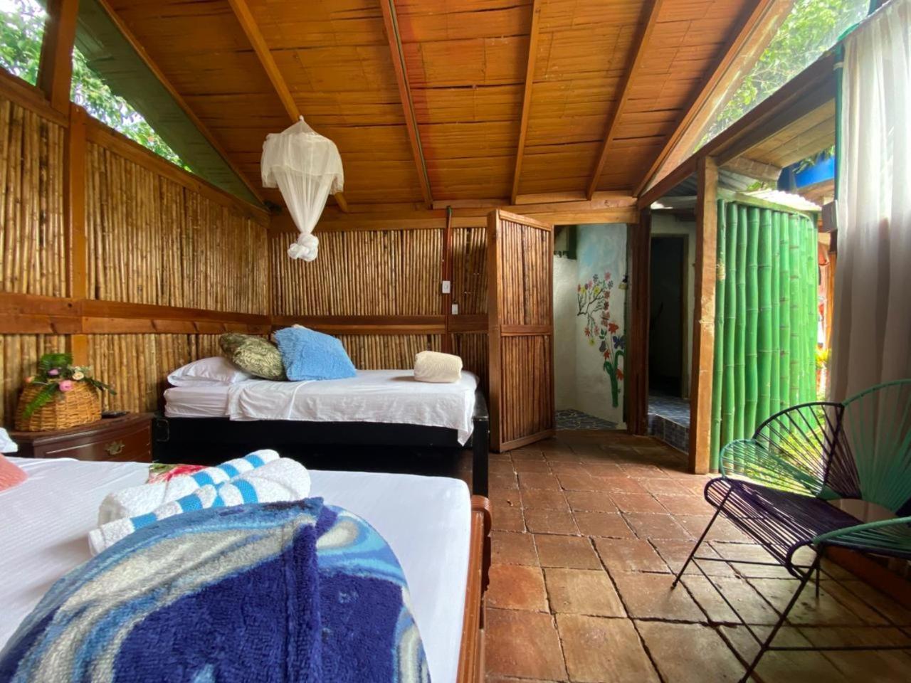 Villa Sonia Eco-Hostel Gigante ภายนอก รูปภาพ